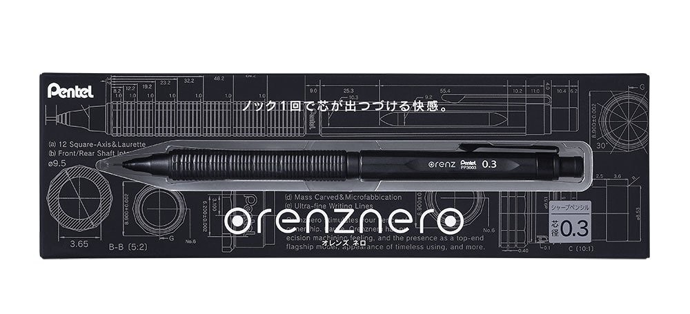 Pentel Orenz Nero 0.3 Profesyonel Versatil Kalem