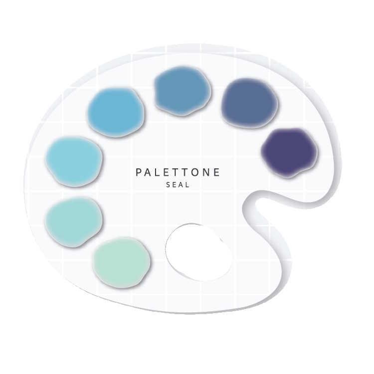 Sunstar Bandai Namco PALETTONE Sticker Çıkartma -  Puddle Sky