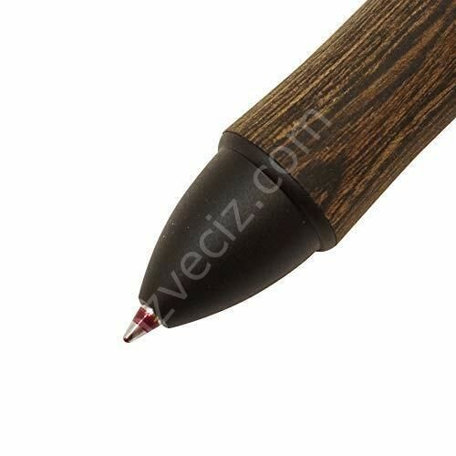 Pilot 4+1 Wood Ahşap Çok Fonksiyonlu Gri Tükenmez / Versatil Kalem