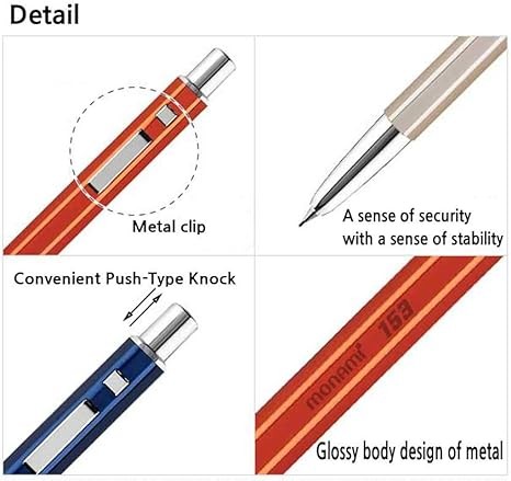 Monami 153 ID mekanik Versatil Kalem 0.5 mm