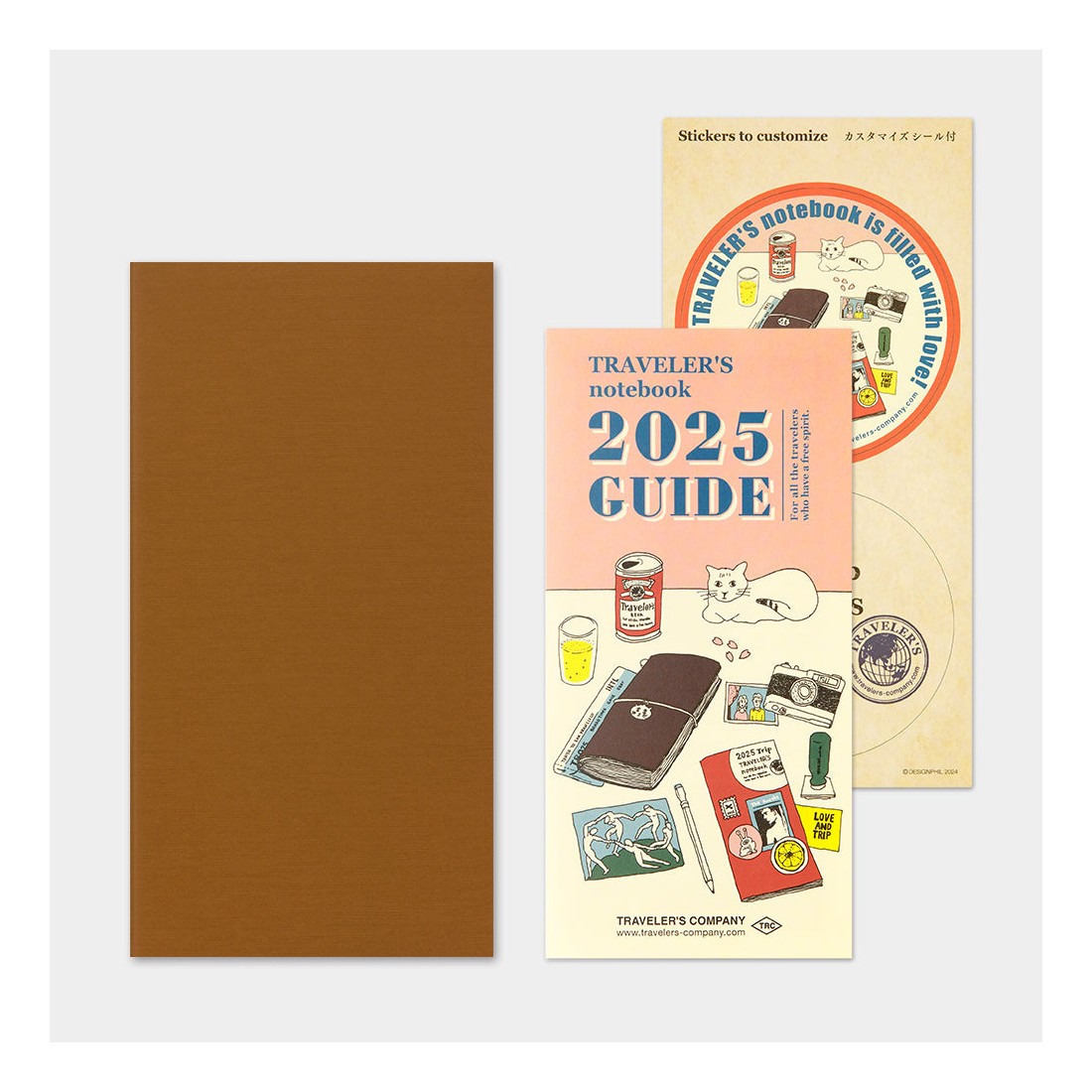 Traveler's Company Noteboook 2025 - refill defter