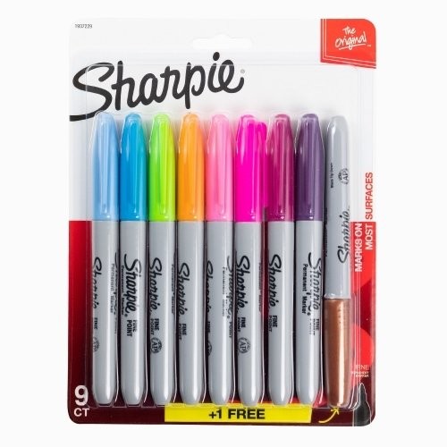 Sparie 8'li + 1  Fine Markör-Marker Kalem Seti