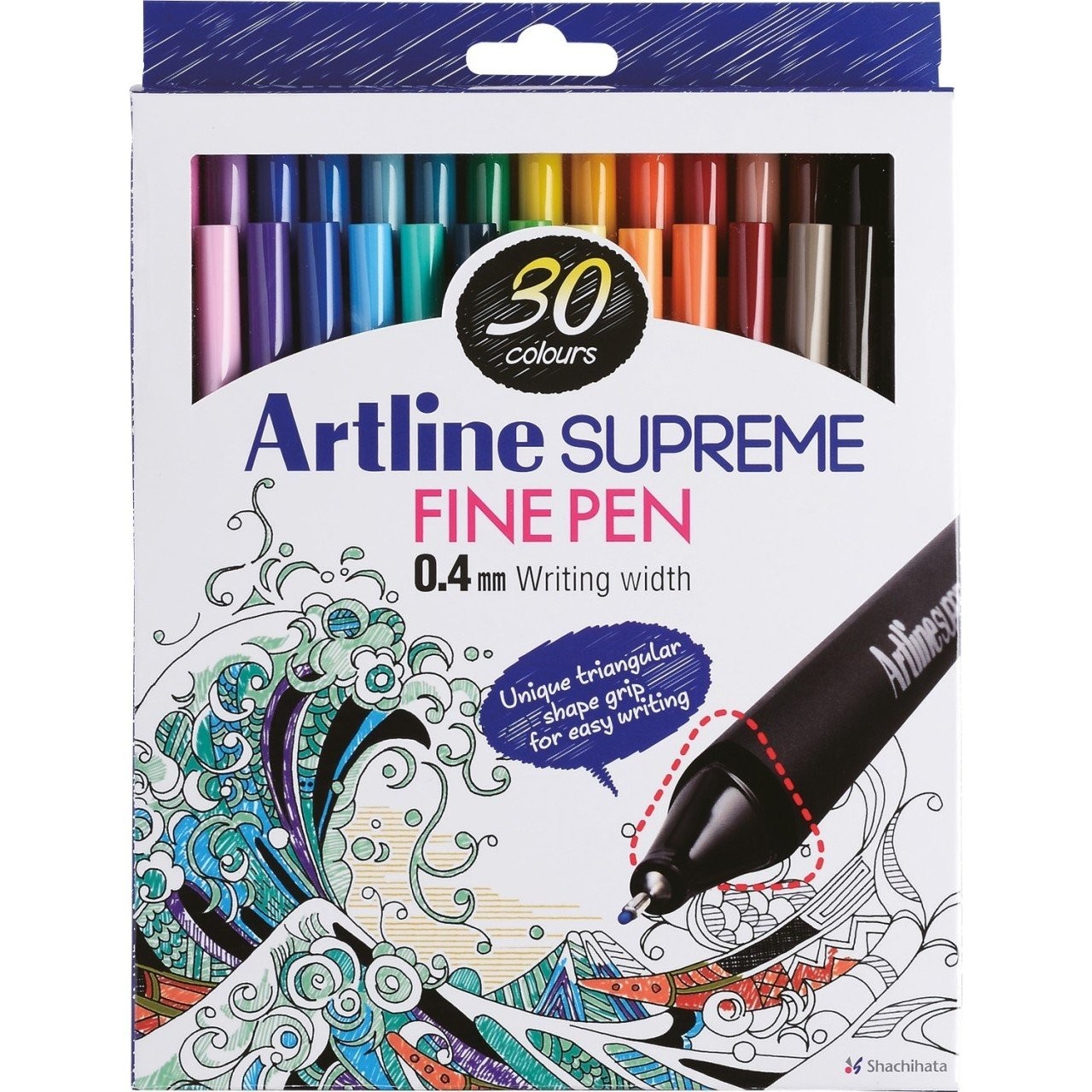 artline supreme fine pen 0.4 kalem seti