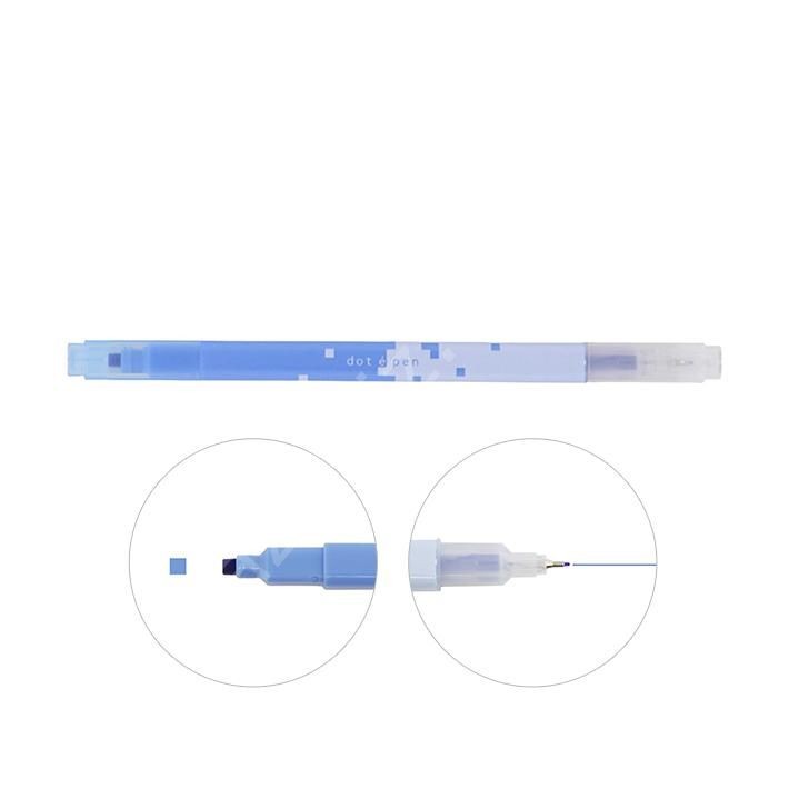 KAMPANYALI DOT E PEN PİKSEL SÜSLEME KALEMİ, ÇİFT UÇLU, MAVİ