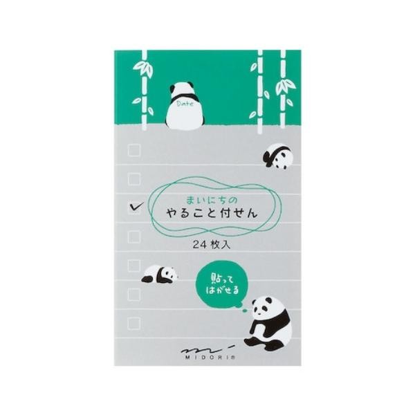 Midori Yapışkanlı Yapılacaklar Listesi - Panda
