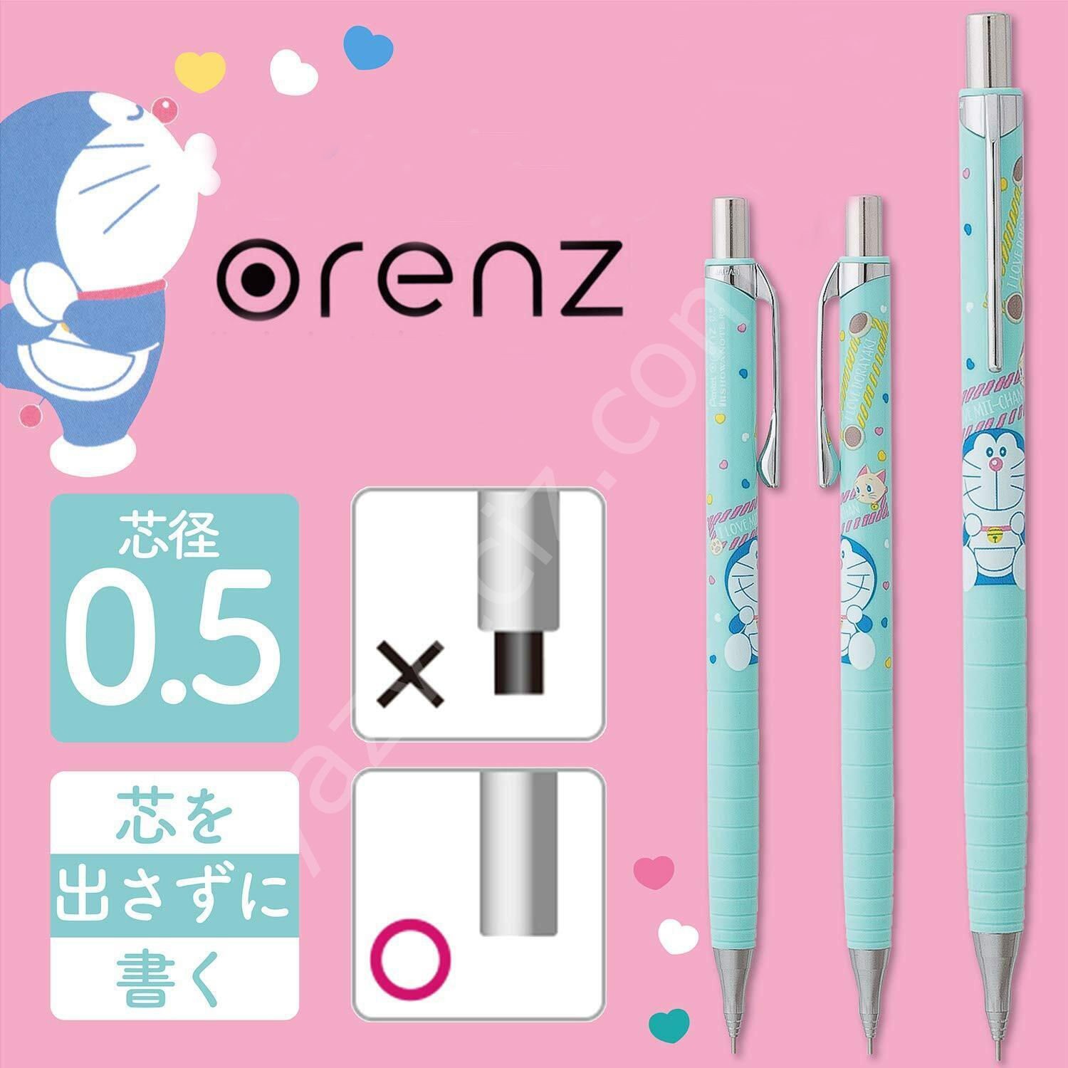 Pentel Orenz 0.5mm Özel Limited Serisi Doraemon Versatil Kalem
