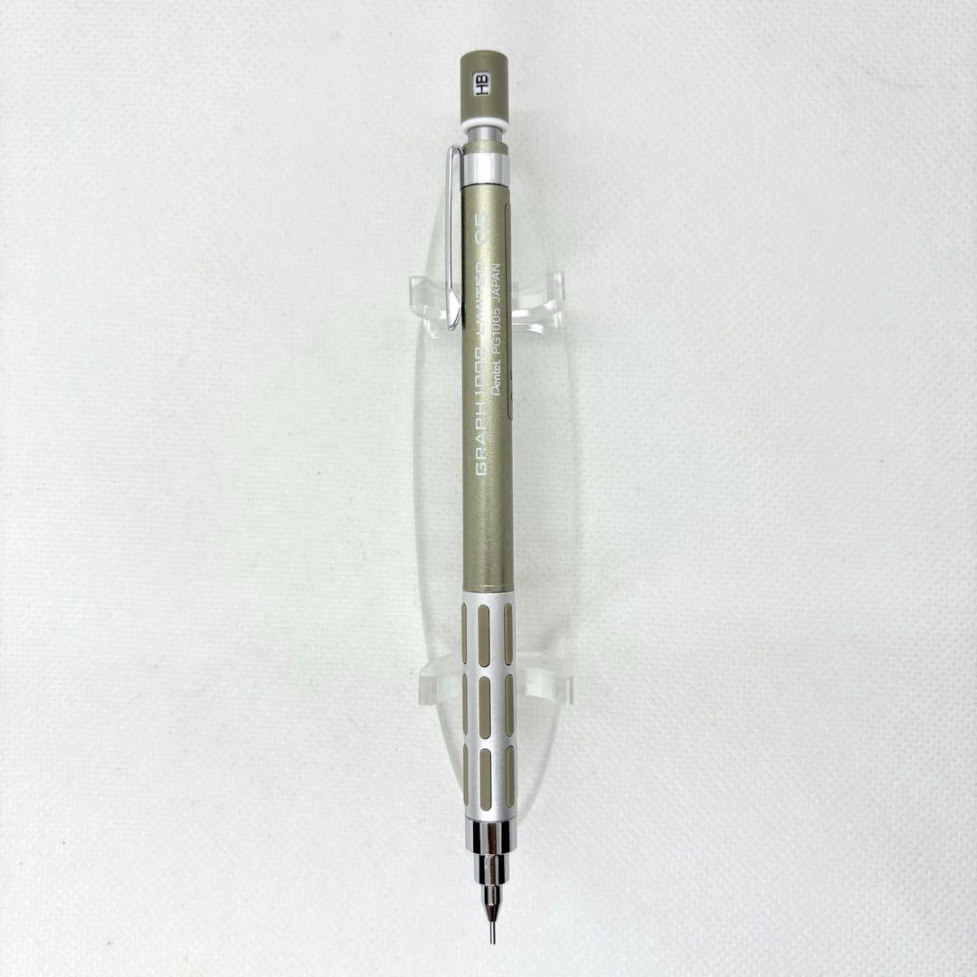 Pentel GRAPH 1000 CS 0,5 mm Versatil Kalem [PG1005CS-C] - Altın füme