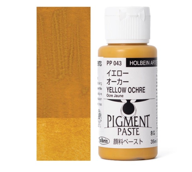 Holbein Pigment Macunu, 043 Sarı Toprak Boyası