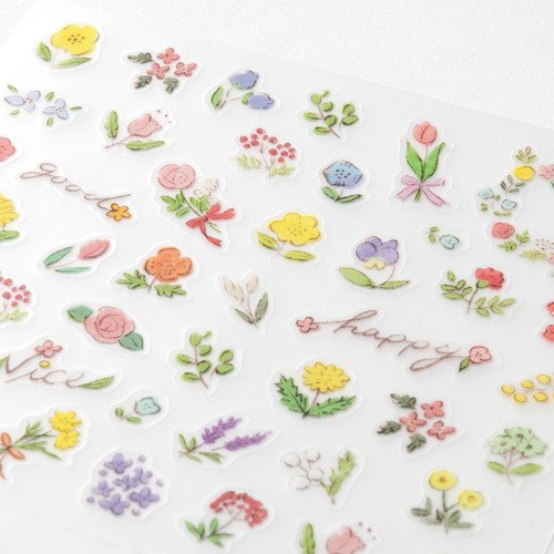 Midori Tasarım Phil Sticker Tarla Çiçekleri