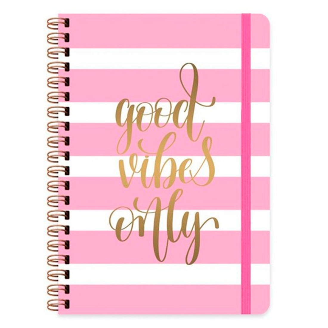 Keskin Color A5 80 Yaprak Çizgili Defter Daily Notes Muse - Good Vibes Only