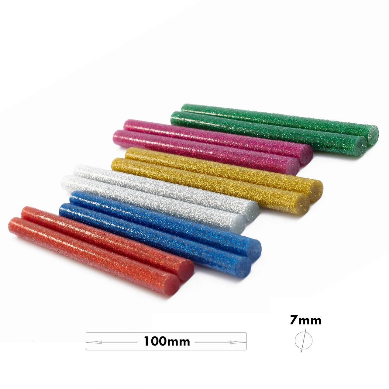 Simli Silikon Seti 12 adet7mm, 10cm, 6 çeşit renk
