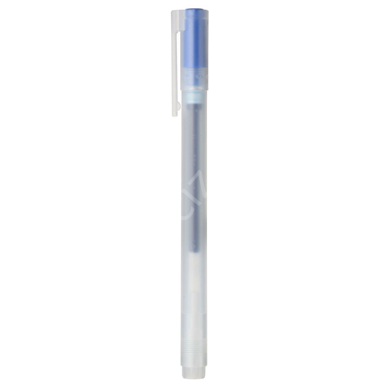 Muji Polypropylene Gel ink Ballpoint Pen Cap Style 0,38mm Blue , Mavi Jel Kalem