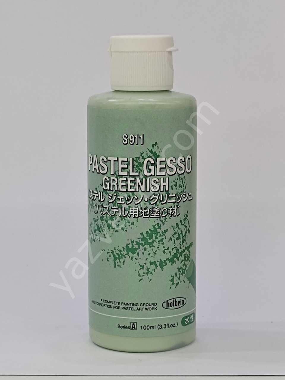 Holbein S911 Pastel Gesso Greenısh 100 ml