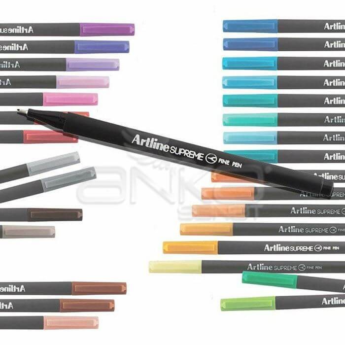 artline supreme fine pen 0.4 kalem seti