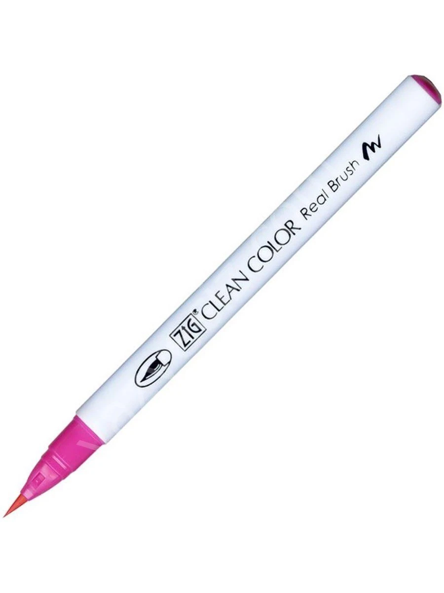 Zig Clean Color Real Brush Fırça Uçlu Marker Kalem 025 PINK
