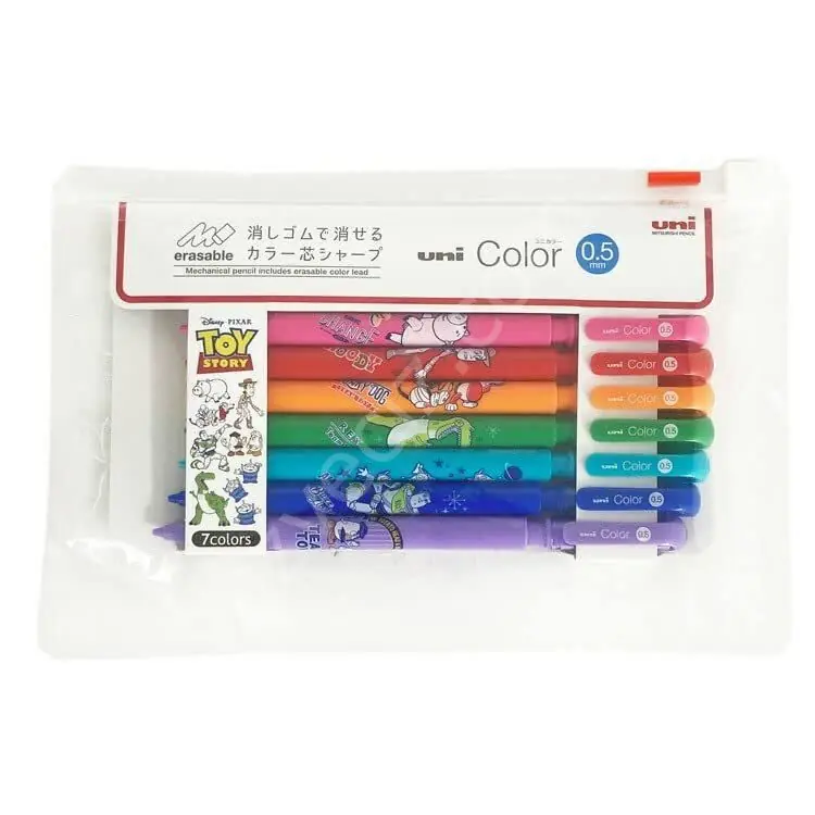 Mitsubishi Toystory uni color mechanical pencil 7colors Versatil
