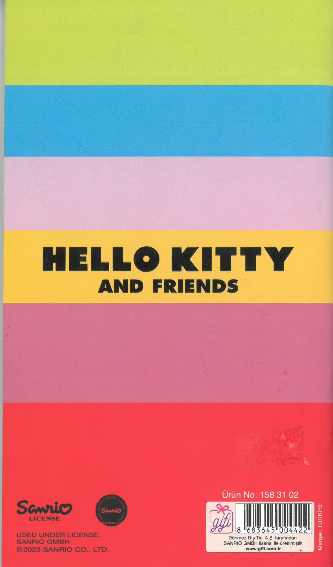 Hello Kitty and Friends Mini Planlayıcı 50 sayfa 25 Yaprak