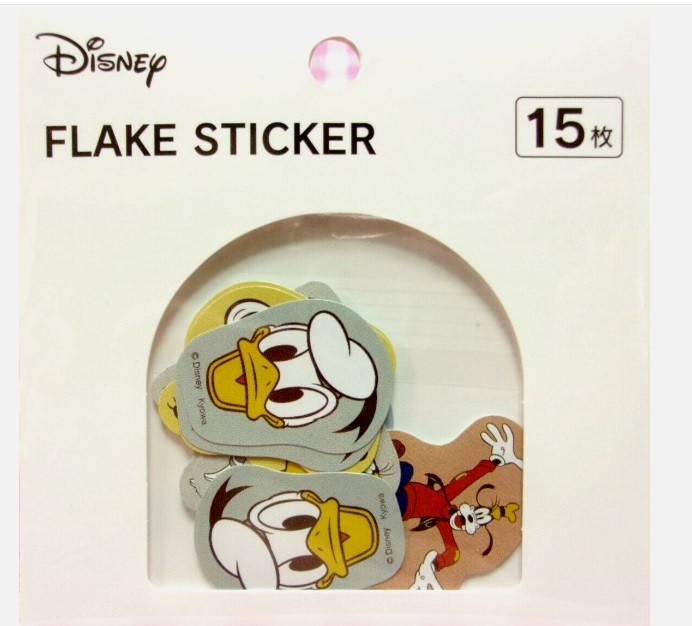 Disney Donald & Goofy tasarımı kesilmiş Çıkartma Sticker 