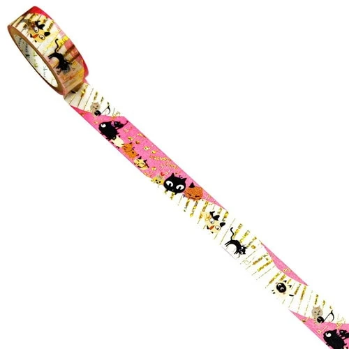 Seal Hall Yıldızı Akari Maskeleme Bandı - Uneven Cats