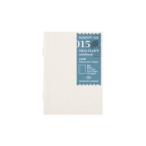Traveler's Company Notebook Pasaport Boy - 015 watercolor paper
