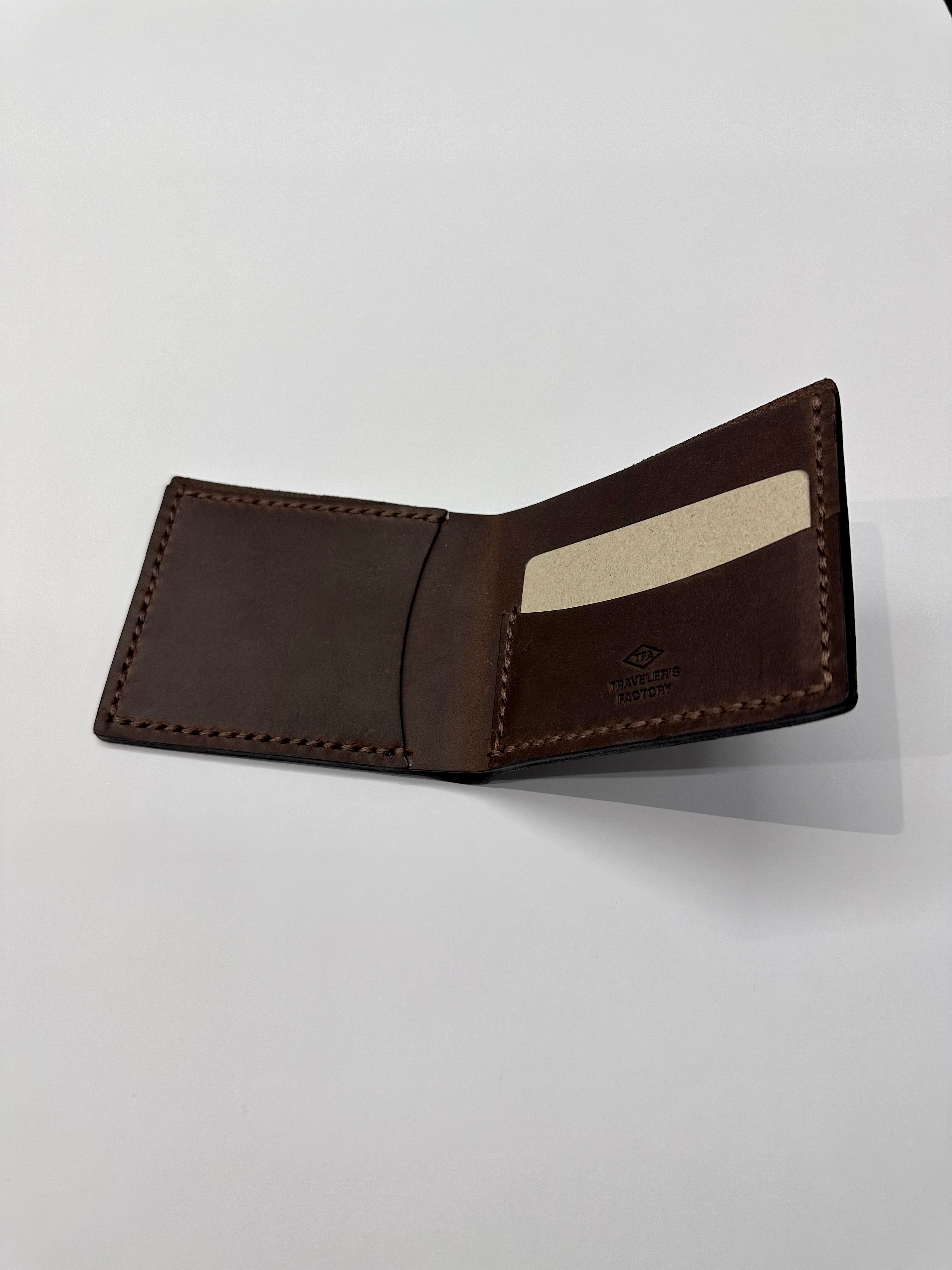 Traveler's Company Leather Bifold Wallet - Deri Cüzdan 