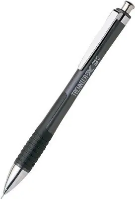 筆記具 takesas pentel technica-x 0.5 siyah versatil kalem - pentel