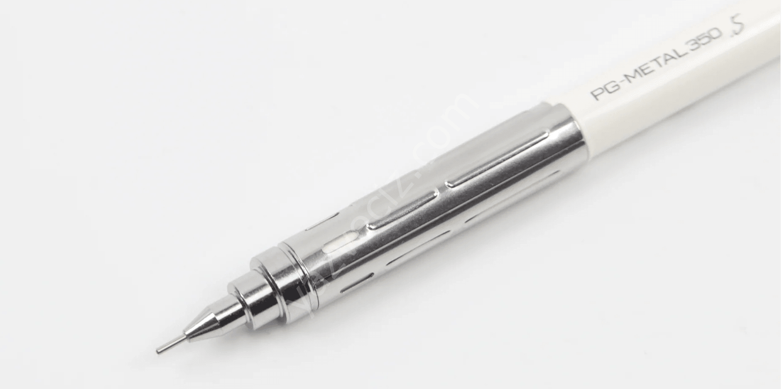 Pentel PG Metal 350. 5 Versatil Kalem Beyaz