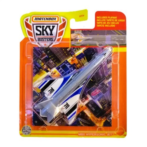 Matchbox Sky Busters Oyuncak Maket Uçak Mbx Hybersonic Jet