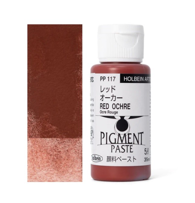 Holbein Pigment Macunu, 117 Kırmızı Toprak Boyası