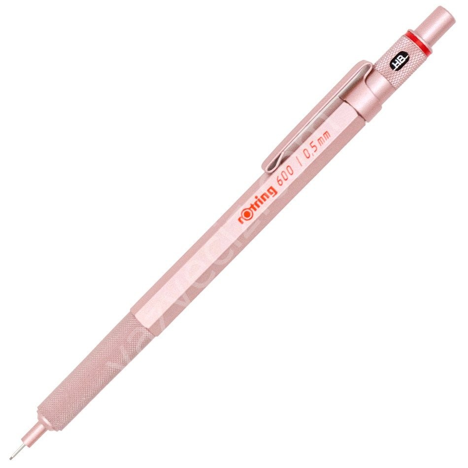 Rotring Limited Edition 600 Profesyonel Mekanizmalı Versatil Kalem 0,5mm Pembe Altın