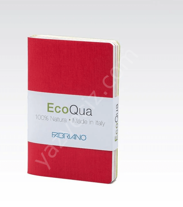 FABRIANO ECOQUA TACCUINO ZIMBALİ BOŞ 85GR 9X14CM 32 SAYFA NOTEBOOK 4'LÜ
