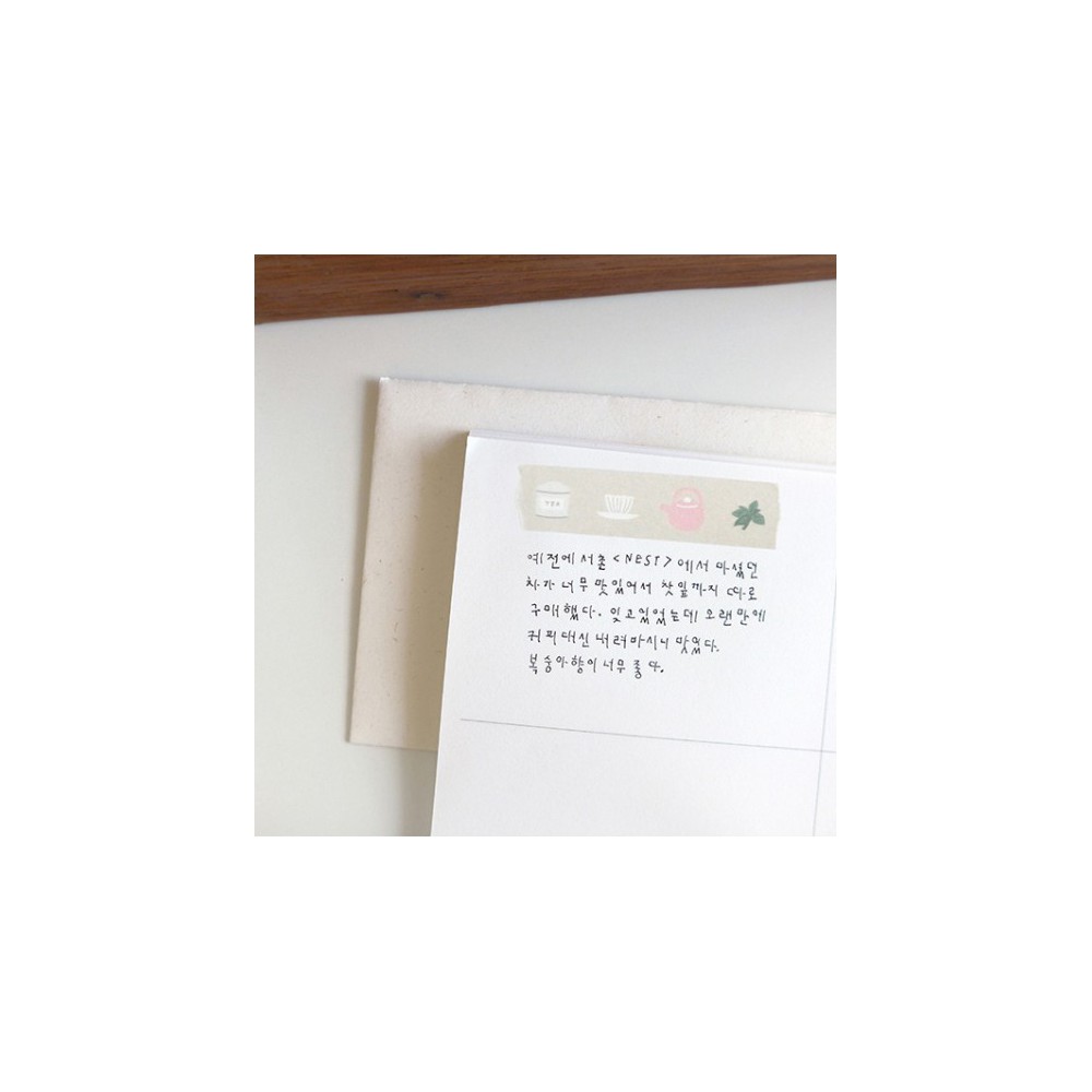 Kore Suatelier design washi tape -  illustration 01
