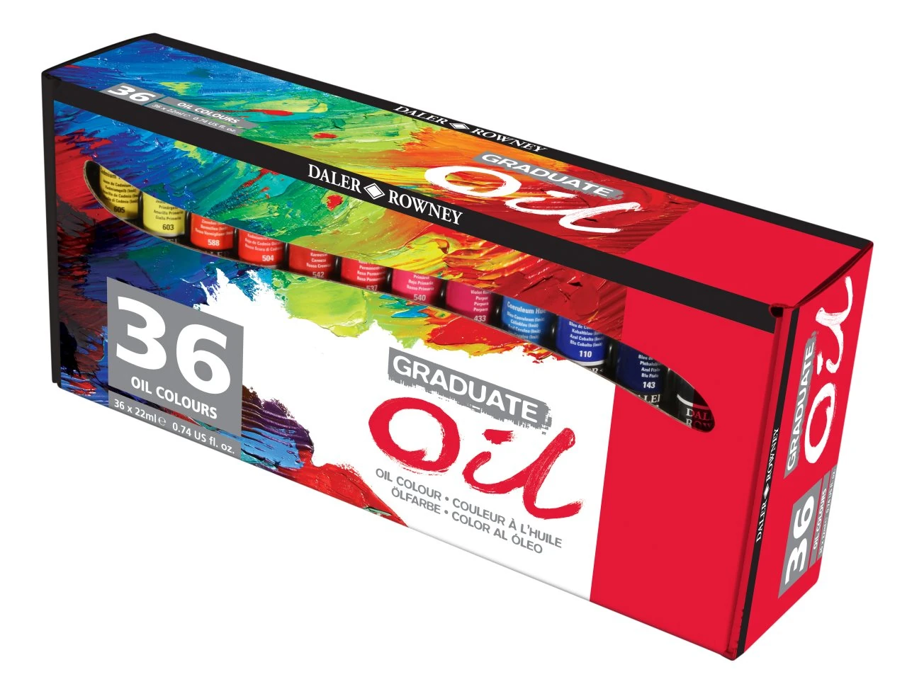 Daler Rowney Graduate Yağlı Boya 36x22 Ml Set