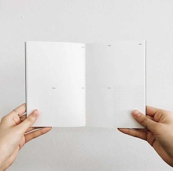 Kampanyalı Kore Suatelier Haftalık Planlayıcı - Siyah Kapak 64 Sayfa