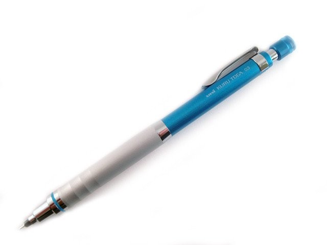 Uni Kuru Toga High Grade 0.3 Versatil Kalem Mavi