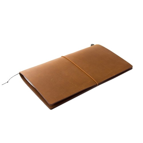 Traveler's Company Notebook Leather Cover - Camel