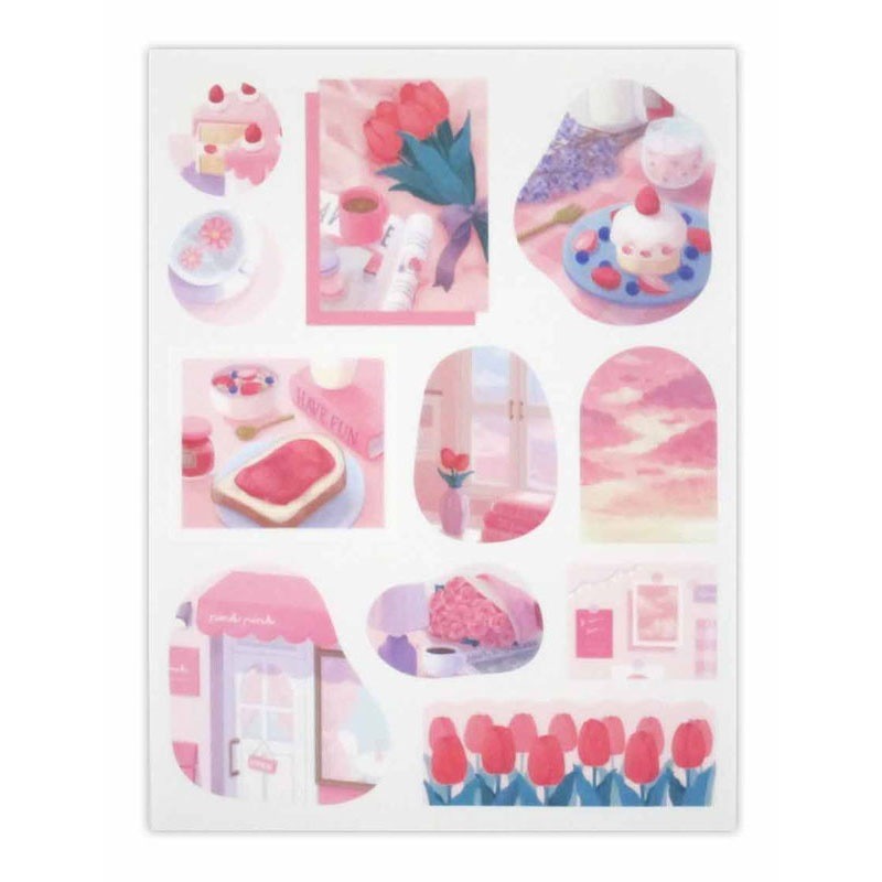 Barbie Temalı  Sticker Çıkartma 22 Parça