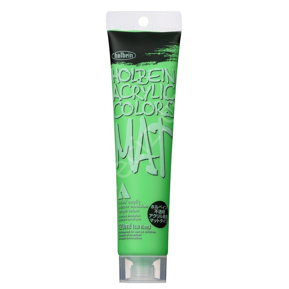 Holbein 120 ml Mat Akrilik Boya M021 Lıght Green