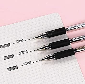 Uniball Signo 0,38mm Kağıdın Arkasına Geçirmeyen Jel Kalem.UM-151 Dx, Lilac