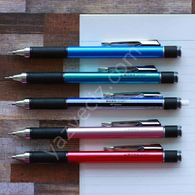 Tombow Limited Edition Mono Graph Shaker Grip Versatil Kalem 0,5mm Çizgili