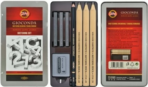 Koh-i Noor Gioconda 8890 Artist Çizim Set 10 Parça