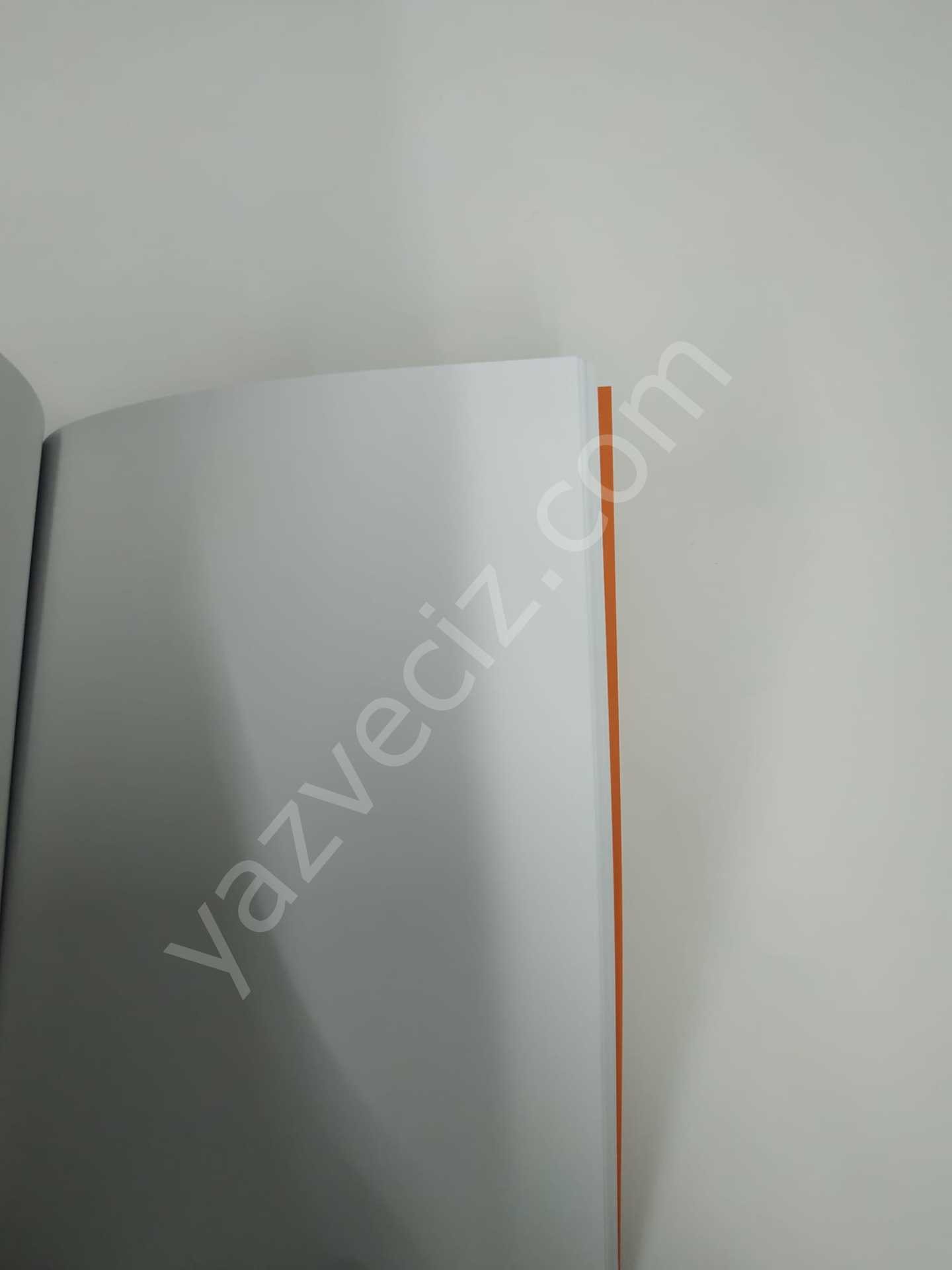 10*15 Fabriano düz sayfa notebook-sarı