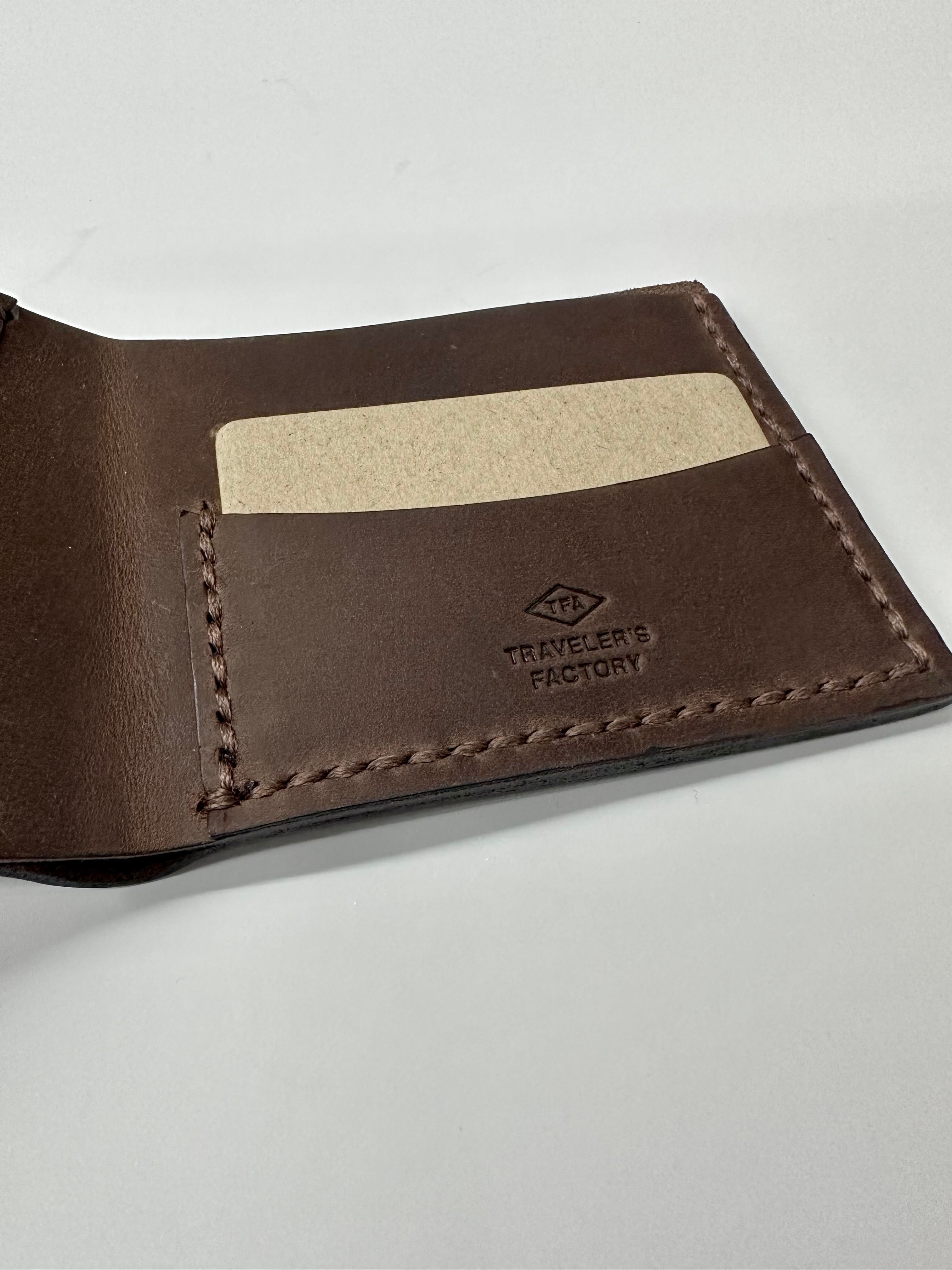 Traveler's Company Leather Bifold Wallet - Deri Cüzdan 