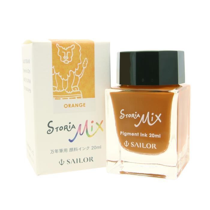 Sailor Şi Sailor Şişe Mürekkebi STORiA MIX Pigment 20ml Turuncu