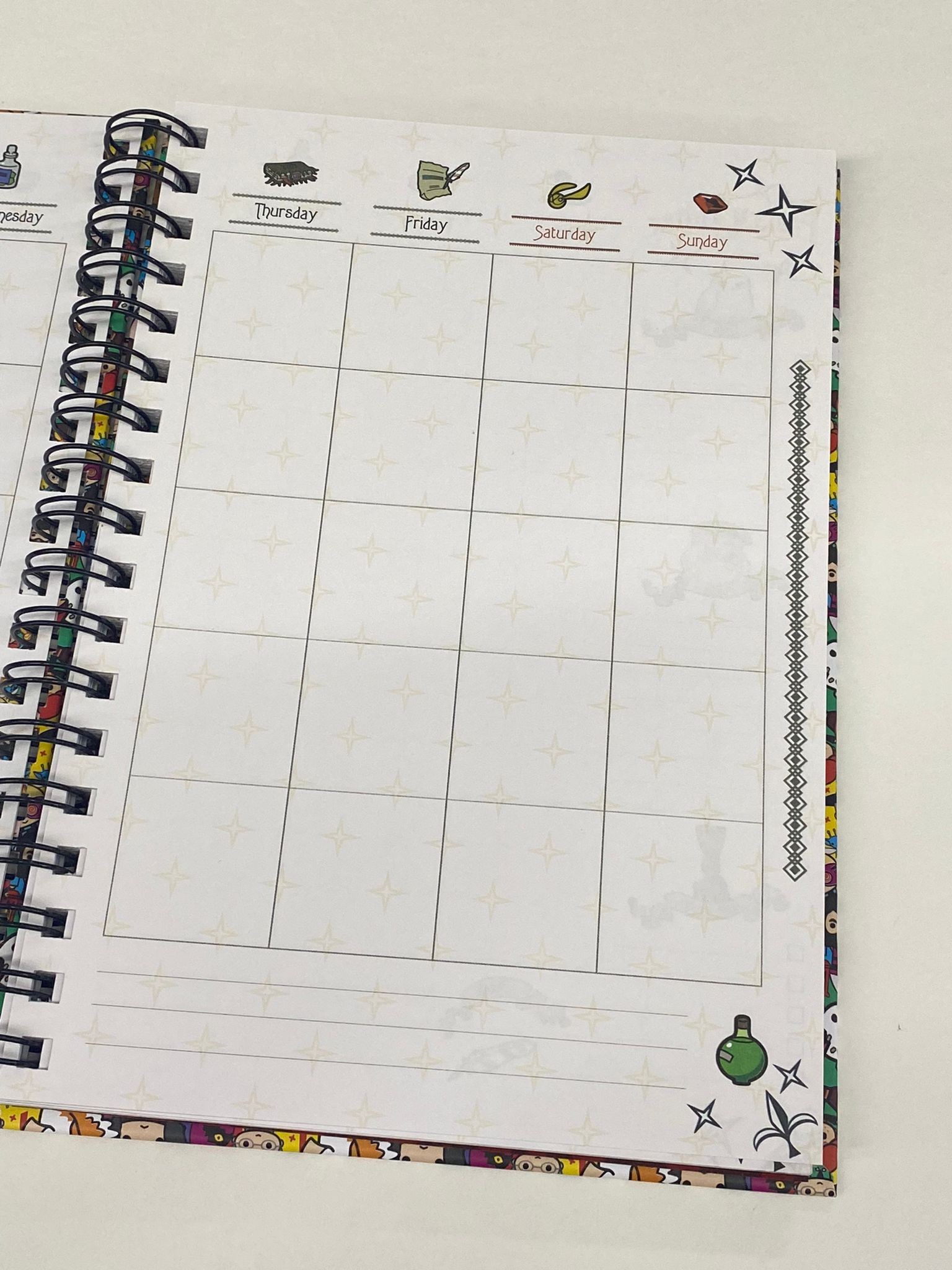Harry Potter Daily Planer Book 