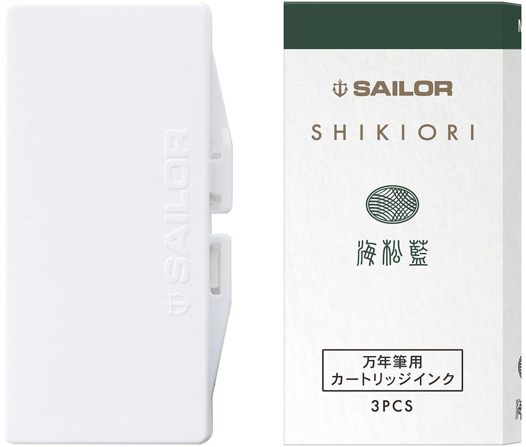 Sailor mürekkep kartuşları Shikiori Miruai (3 adet)
