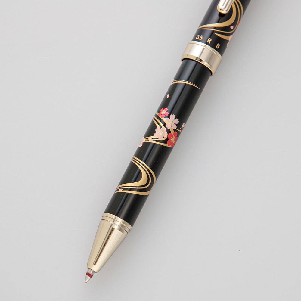  Pilot Çok Fonksiyonlu Kalem 2+1 0.7mm Miyabi Emaki: Akan Su Kiraz Çiçekleri 