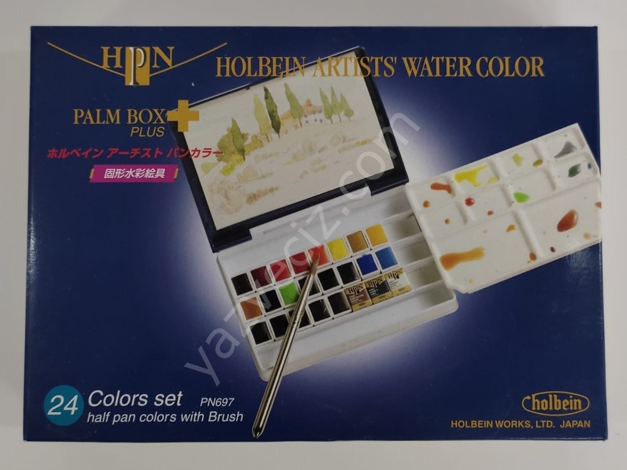 Holbein Profesyonel 24'lü Tablet Suluboya Seti