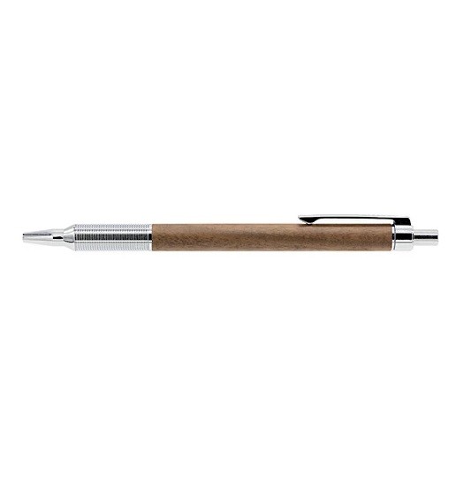 EVERDRAW Wood Model 0.8mm Luddite LDW-BP4WN-08 Tükenmez Kalem