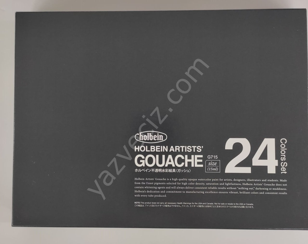 Holbein Profesyonel 24'lü  15ml  Artıst Guaj Boya Seti
